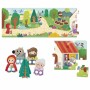 Puzzle Enfant Diset XXL Chaperon Rouge 30 Pièces