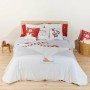 Housse de Couette Muaré Laponia 260 x 240 cm Lit king size