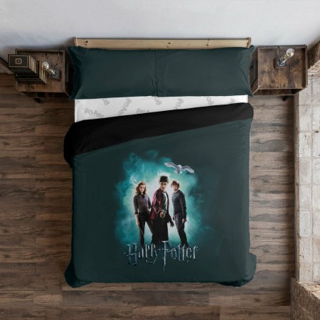 Housse de Couette Harry Potter Lumos Multicouleur 240 x 220 cm Gran lit 2 persones