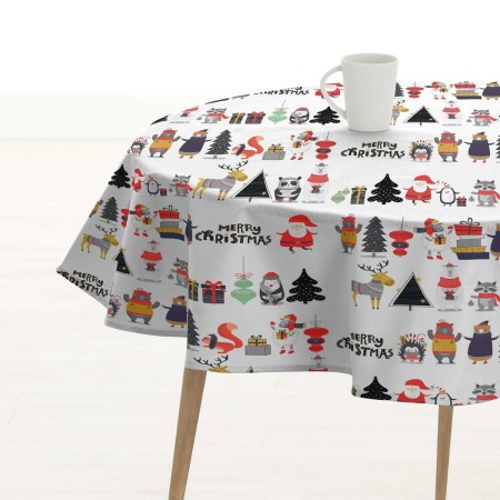 Nappe Muaré Noel Blanc