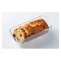 Plat de Four Ô Cuisine Rectangulaire Transparent verre Bore (29 x 12 x 8 cm)