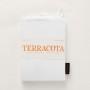 Funda Nórdica Terracota Blanco 180 x 220 cm