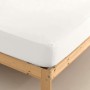 Drap housse Terracota Blanc 90 x 200 cm