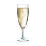 Coupe de champagne Arcoroc Elegance Transparent verre 12 Unités (17 CL)