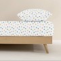 Drap housse Kids&Cotton Kibo Multicouleur 70x140 cm