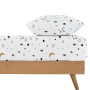 Drap housse Kids&Cotton Dayton Multicouleur 105 x 200 cm