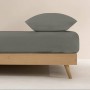 Sábana Bajera Ajustable Ripshop Liso Antracita Gris oscuro 140 x 200 cm