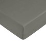 Sábana Bajera Ajustable Ripshop Liso Antracita Gris oscuro 105 x 200 cm