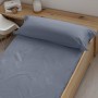 Drap housse Ripshop Liso Bleu 140 x 200 cm