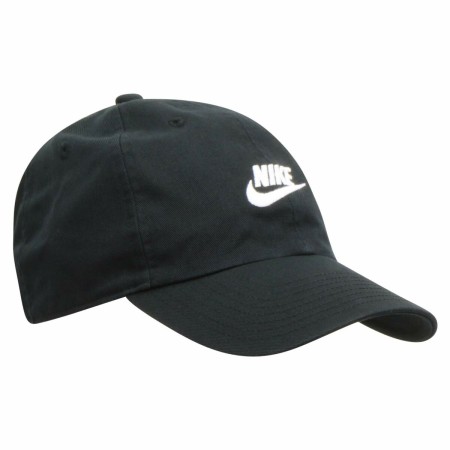 Casquette Homme HERITAGE86 FUTURA WASHED Nike 913011 010 Noir Taille unique