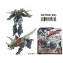 Super Robot Transformable 22 x 24,5 x 7 cm Dinosaure