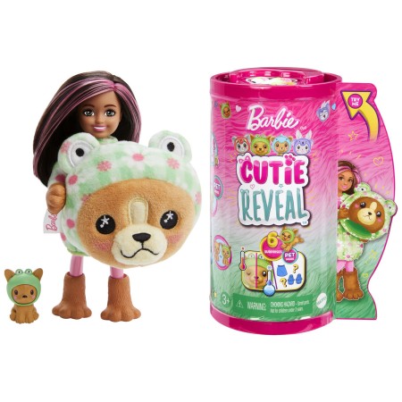 Poupée Barbie Chelsea Cutie Reveal Serie Jouet Peluche