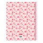 Libreta Vicky Martín Berrocal In bloom Rosa A4 120 Hojas