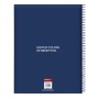 Libreta Benetton Cool Azul marino A4 120 Hojas