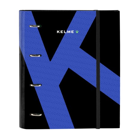 Carpeta de anillas Kelme Royal Negro 27 x 32 x 3.5 cm