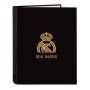 Reliure à anneaux Real Madrid C.F. Noir A4 26.5 x 33 x 4 cm