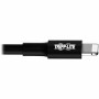 Cable USB Eaton Blanco Negro 25 cm