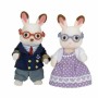 Figurine d’action Sylvanian Families 5190 Grandparents Rabbit Chocolate