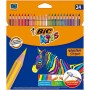 Crayons de couleur Bic 9505251 Multicouleur 24 Pièces