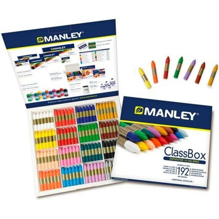 Ceras de colores Manley MNC00192 192 Piezas