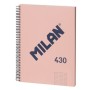 Carnet Milan 430 Rose A4 80 Volets (3 Unités)