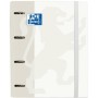 Carpeta de anillas Oxford Classic Blanco A4+ (4 Unidades)