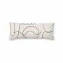 Funda de almohada Ripshop Burdeos 45 x 110 cm