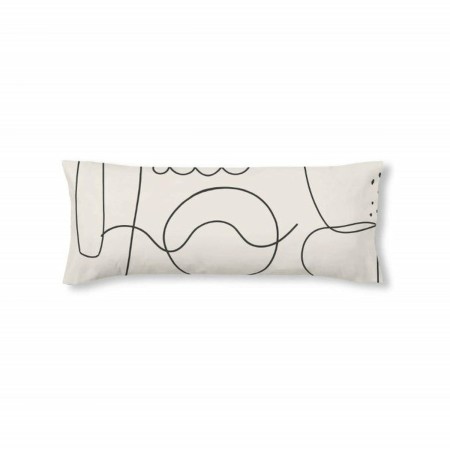 Funda de almohada Ripshop Burdeos 80x80cm