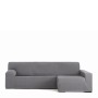 Funda para chaise longue de brazo largo derecho Eysa TROYA Gris 170 x 110 x 310 cm