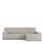 Housse pour chaise longue accoudoir long droit Eysa BRONX Beige 170 x 110 x 310 cm