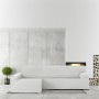 Funda para chaise longue de brazo largo izquierdo Eysa BRONX Blanco 170 x 110 x 310 cm