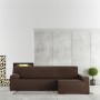 Funda para chaise longue de brazo largo derecho Eysa BRONX Marrón 170 x 110 x 310 cm