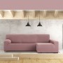 Housse pour chaise longue accoudoir long droit Eysa JAZ Rose 180 x 120 x 360 cm