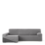 Housse pour chaise longue accoudoir long gauche Eysa JAZ Gris 180 x 120 x 360 cm