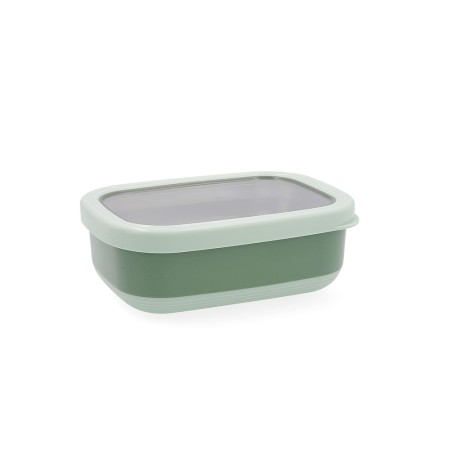 Boîte à lunch Quid Métal Vert Silicone (820 ml)