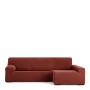 Funda para chaise longue de brazo largo derecho Eysa JAZ Rojo Oscuro 180 x 120 x 360 cm