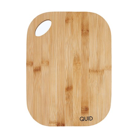 Planche de Cuisine en Bambou Quid Bois Vert (27 x 20 x 1,5 cm)