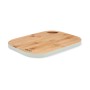 Planche de Cuisine en Bambou Quid Bois Vert (27 x 20 x 1,5 cm)