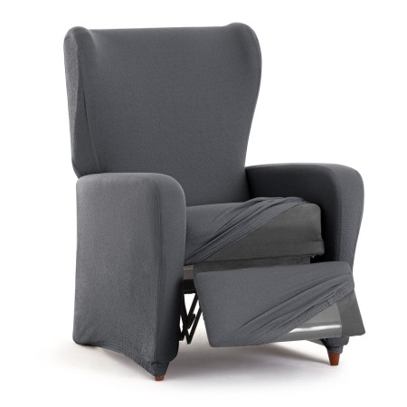 Housse de fauteuil Eysa BRONX Gris foncé 90 x 100 x 75 cm