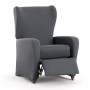 Housse de fauteuil Eysa BRONX Gris foncé 90 x 100 x 75 cm