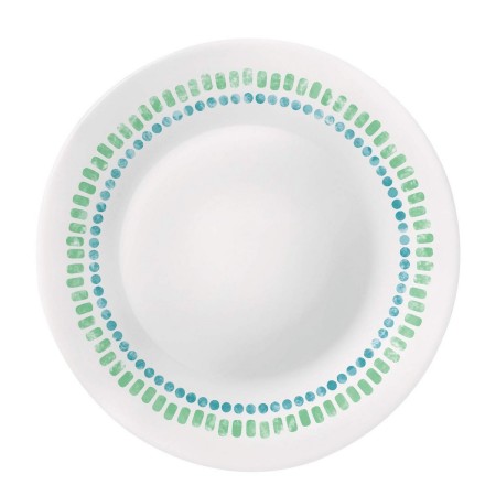 Assietes Bormioli Rocco WHITE MOON MEDITERRANEO B Multicouleur verre (18 Pièces)