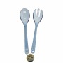 Couverts servant la salade Quid Viba Bleu Plastique (28 x 6 x 0,5 cm) (2 pcs)