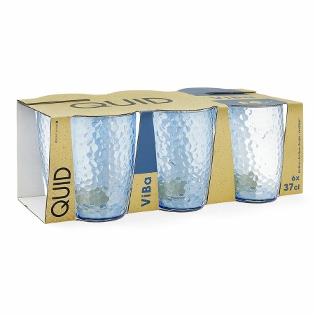 Set de Verres Quid Viba 6 Unités Bleu Plastique (37 cl)