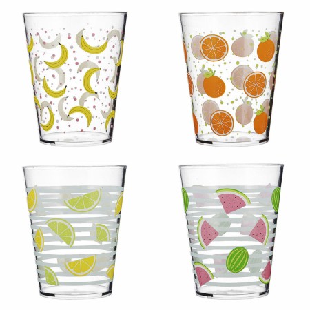 Set de Verres Quid Viba 4 Pièces Plastique (50 cl)