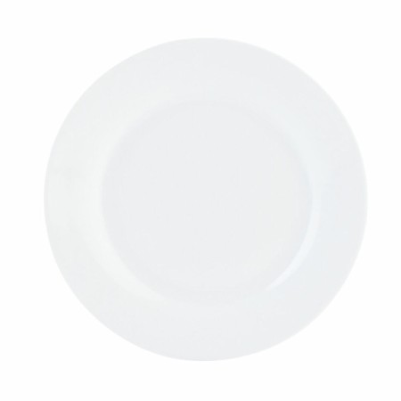 Assiette plate Quid Basic Céramique Blanc (Ø 23 cm)