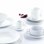 Assiette plate Quid Basic Céramique Blanc (Ø 23 cm)