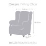 Housse de fauteuil Eysa BRONX Vert émeraude 80 x 100 x 90 cm