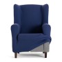 Housse de fauteuil Eysa BRONX Bleu 80 x 100 x 90 cm