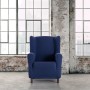 Housse de fauteuil Eysa BRONX Bleu 80 x 100 x 90 cm