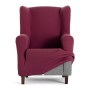 Housse de fauteuil Eysa BRONX Bordeaux 80 x 100 x 90 cm